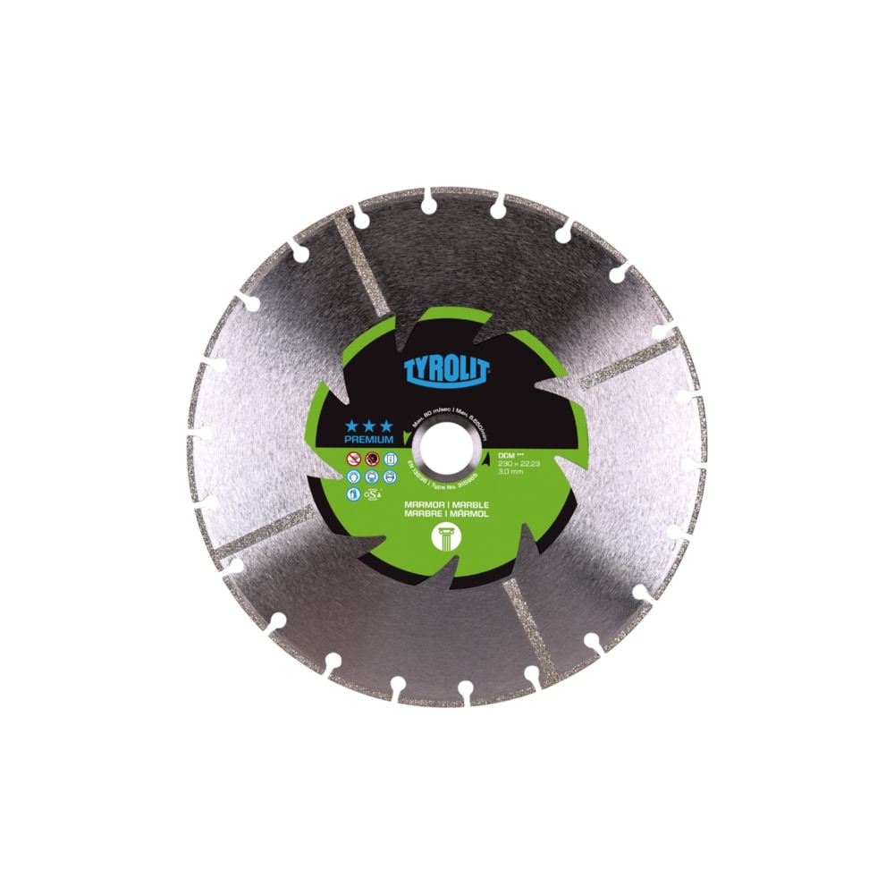 TYROLIT PREMIUM DCM 350 X 3 MM X 25,4 MM Diamond Disc