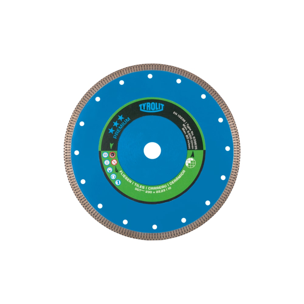 TYROLIT PREMIUM DCT 105 X 1.2 MM Diamond Disc