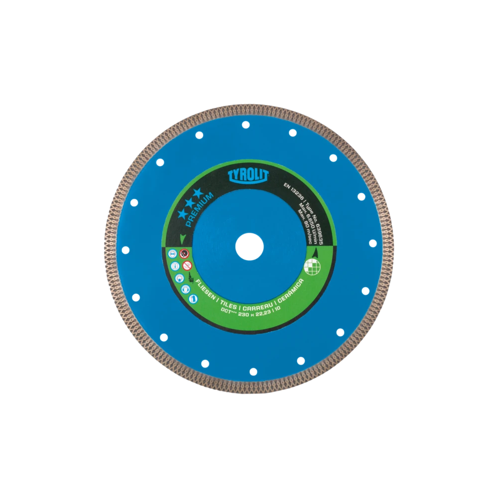 Tarcza diamentowa TYROLIT PREMIUM DCT 230 X 1,6 MM (35 MM) | Dobra Cena | Sklep Online - Norwit.pl