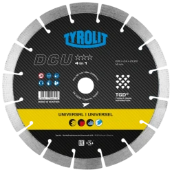 TYROLIT PREMIUM DCU 4IN1 diamond disc 350 X 3.2 MM X 25.4 MM | Great Price | Online Store - Norwit.pl