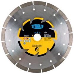 Tarcza diamentowa TYROLIT PREMIUM DCU-S SILENT 230 X 2,6 MM | Dobra Cena | Sklep Online - Norwit.pl
