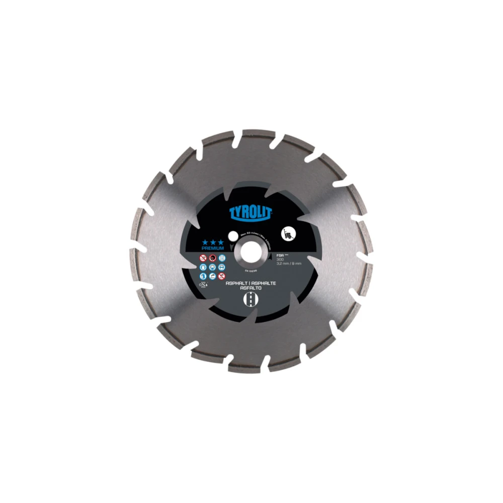 Tarcza diamentowa TYROLIT PREMIUM FSA 300 X 3,2 MM | Dobra Cena | Sklep Online - Norwit.pl