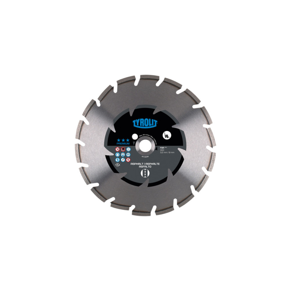 TYROLIT PREMIUM FSA 300 X 3.2 MM diamond disc | Great Price | Online Store - Norwit.pl