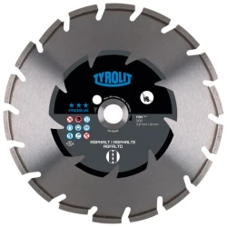 Tarcza diamentowa TYROLIT PREMIUM FSA 350 X 3,2 MM | Dobra Cena | Sklep Online - Norwit.pl