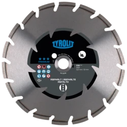 Tarcza diamentowa TYROLIT PREMIUM FSA 700 X 4,2 MM, 35/25,4 MM | Dobra Cena | Sklep Online - Norwit.pl