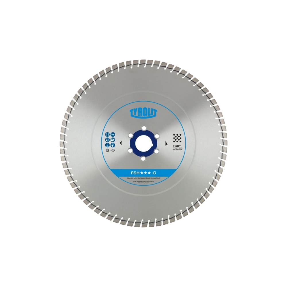 TYROLIT PREMIUM FSH-C 600 X 4.4 MM Diamond Disc