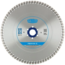 TYROLIT PREMIUM FSH-C 800 X 5 MM diamond disc | Great Price | Online Store - Norwit.pl