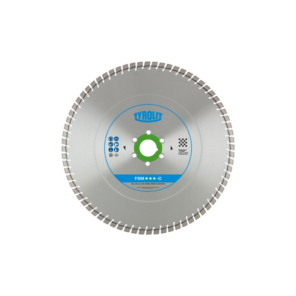 Tarcza diamentowa TYROLIT PREMIUM FSM-C 1000 X 4,4 MM, 35/25,4 MM