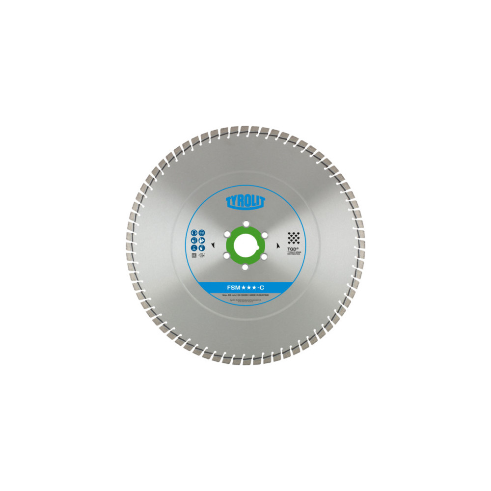 TYROLIT PREMIUM FSM-C 700 X 4.4 MM diamond disc | Great Price | Online Store - Norwit.pl TYROLIT PREMIUM FSM-C 700 X 4.4 MM diamond disc | Great Price | Online Store - Norwit.pl