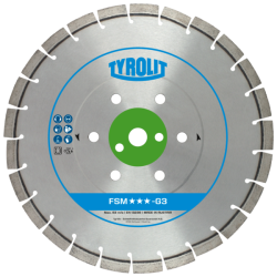 Tarcza diamentowa TYROLIT PREMIUM FSM-G3 500 X 3,6 MM, 35/25,4 MM | Dobra Cena | Sklep Online - Norwit.pl