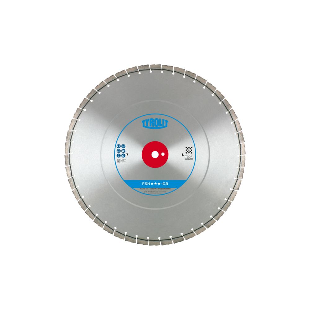 TYROLIT PREMIUM FSX-C3 750 X 4.4 MM diamond disc | Great Price | Online Store - Norwit.pl TYROLIT PREMIUM FSX-C3 750 X 4.4 MM diamond disc | Great Price | Online Store - Norwit.pl