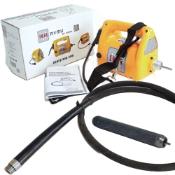Concrete vibrator 230V Enar AVMU with roller and roll - set | Great Price | Online Store - Norwit.pl