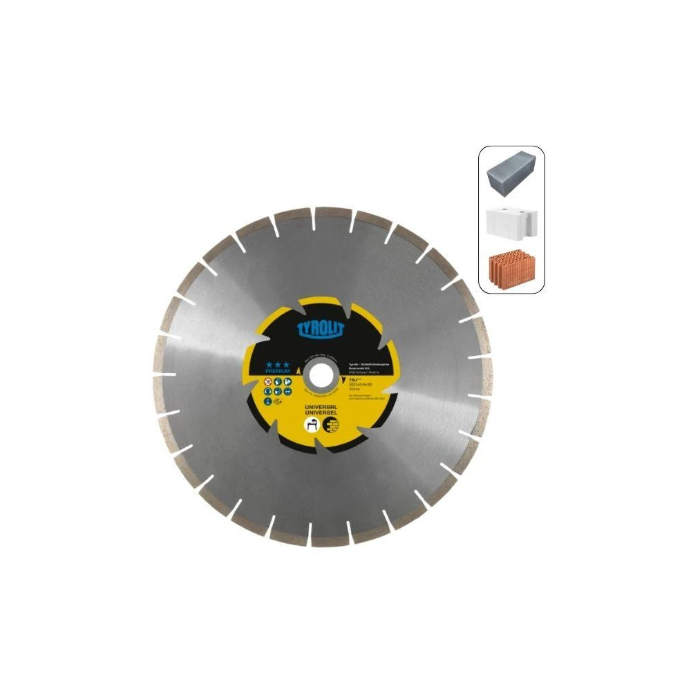 Tarcza diamentowa TYROLIT PREMIUM TSU 700 X 3,9 MM, 60/55 MM | Dobra Cena | Sklep Online - Norwit.pl