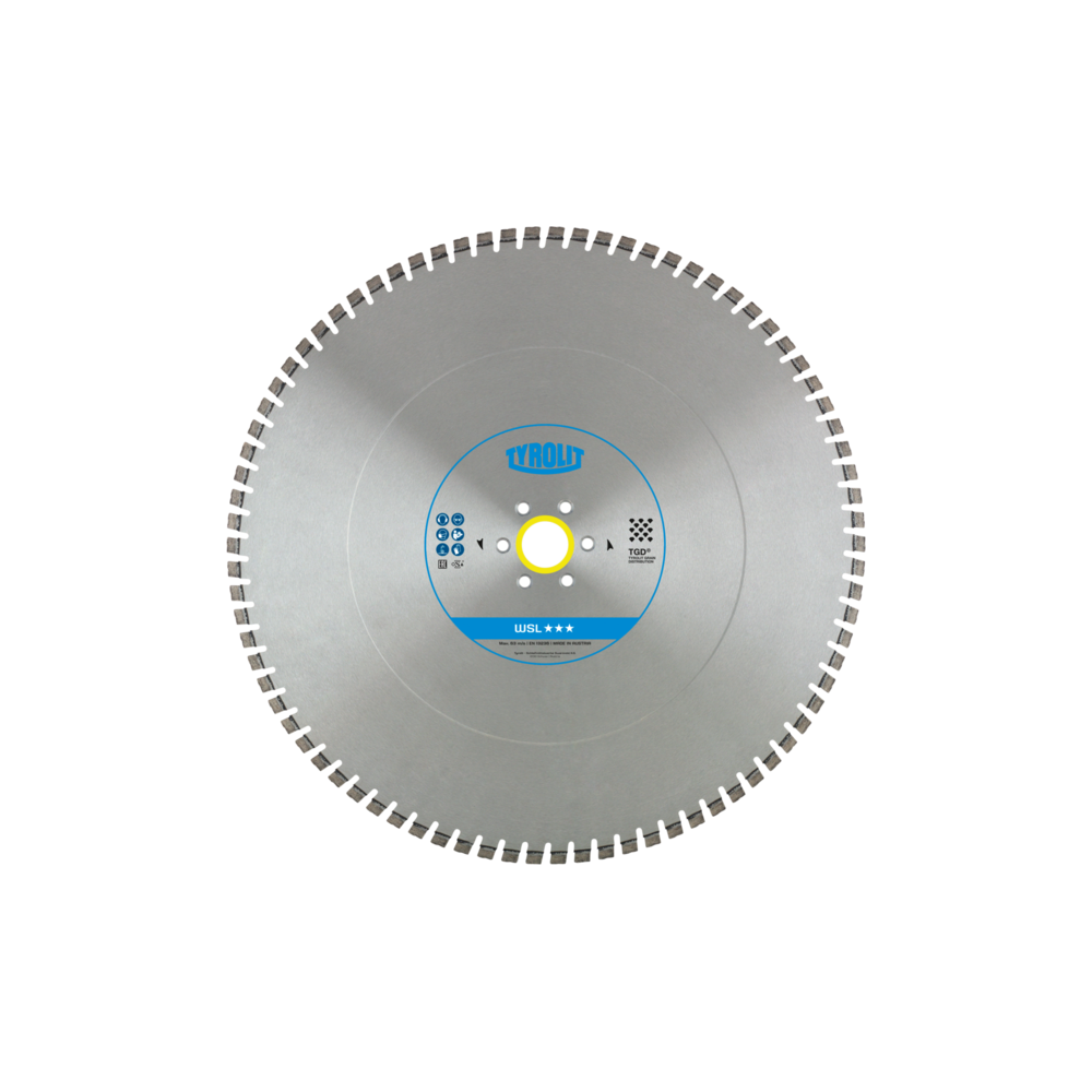 TYROLIT PREMIUM WSL 825 X 3.9 MM diamond disc | Great Price | Online Store - Norwit.pl