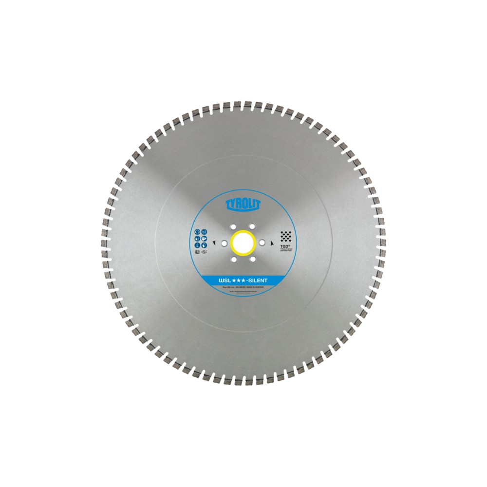 Tarcza diamentowa TYROLIT PREMIUM WSL SILENT 600 X 4,4 MM