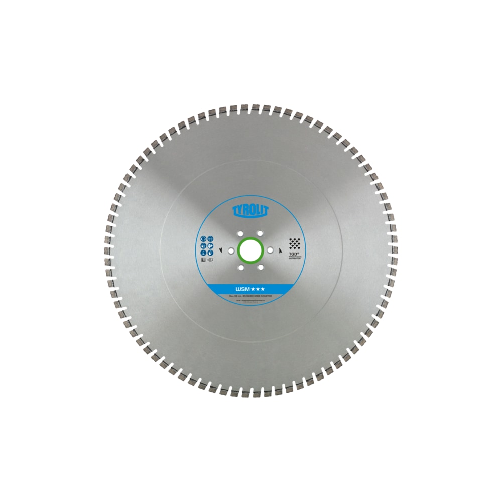 TYROLIT PREMIUM WSM 650 X 4.9 MM Diamond Disc (12M109)