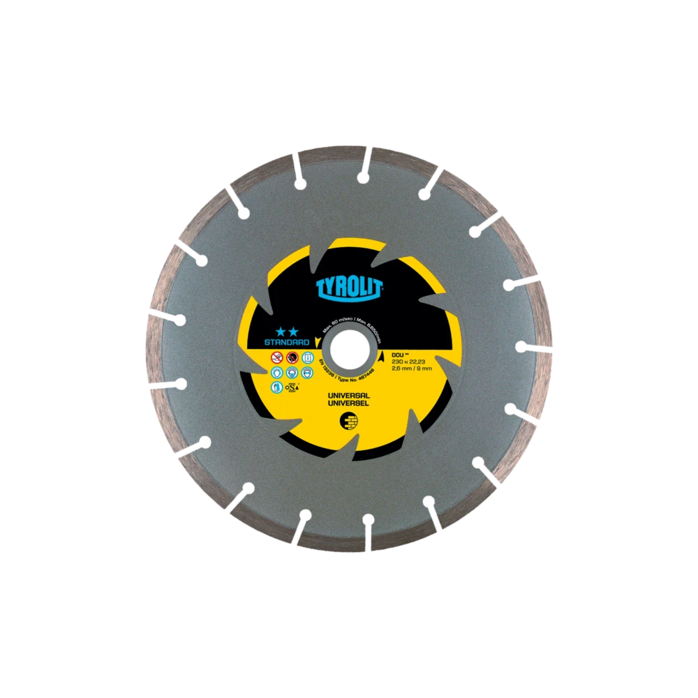 Tarcza diamentowa TYROLIT STANDARD DCU 300 X 2,6 MM (22,2 MM) | Dobra Cena | Sklep Online - Norwit.pl