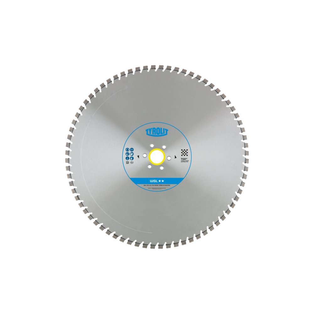 TYROLIT STANDARD WSL 825 X 3.9 MM diamond disc | Great Price | Online Store - Norwit.pl