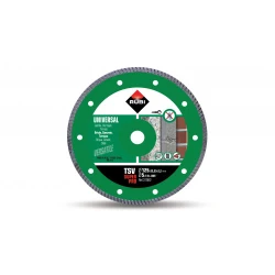 Universal diamond blade for building materials, TURBO TSV 125 SUPERPRO edging | Great Price | Online Store - Norwit.pl