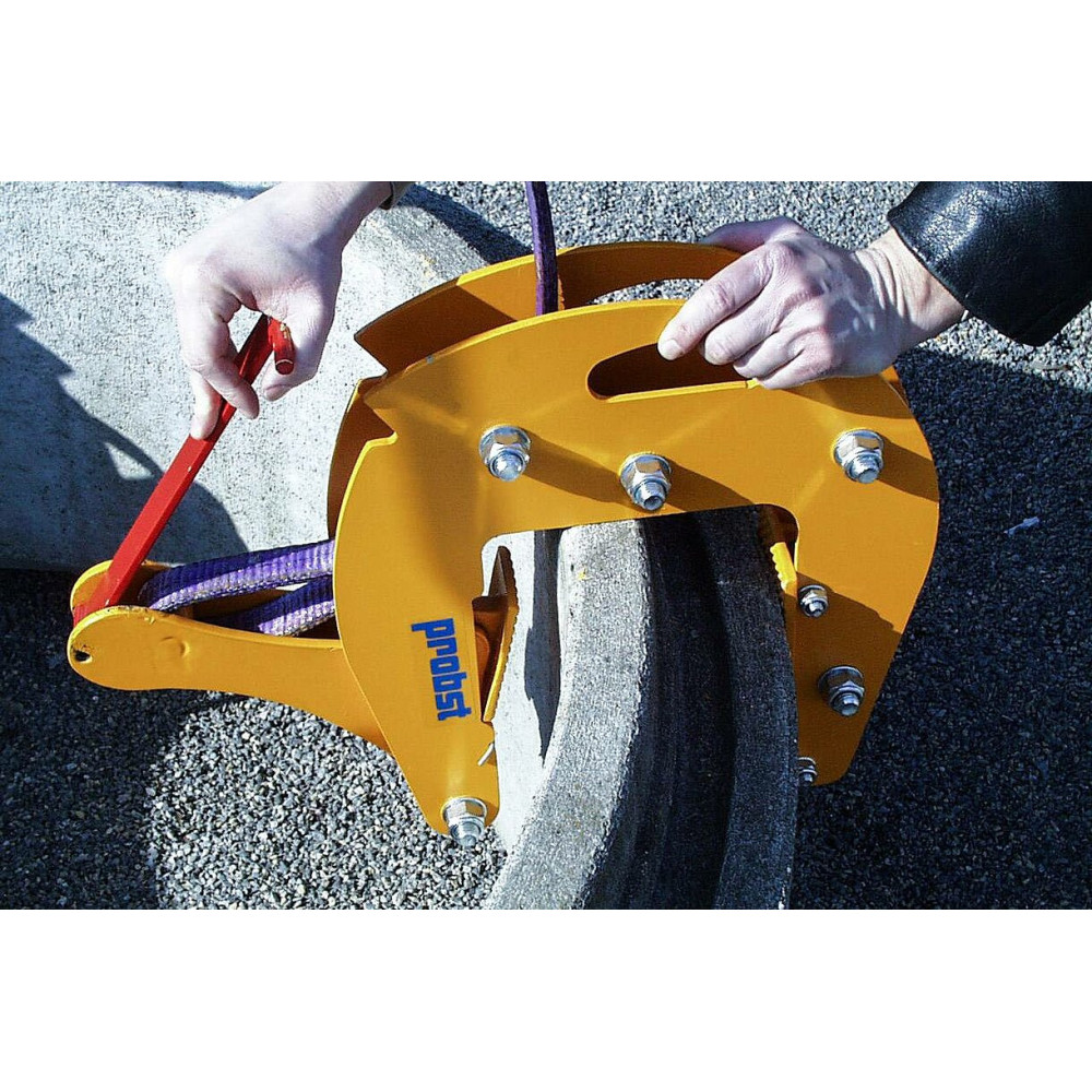 Zawieszany chwytak probst SRG-UNI-3-K do kręgów i stożków betonowych | Dobra Cena | Sklep Online - Norwit.pl