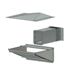 Outdoor mounting kit - galvanized CF 75 SPARK | Great Price | Online Store - Norwit.pl