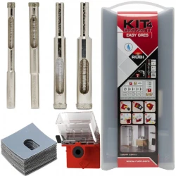 Set EASY GRES drill bits Ø 6,8,10,12 mm (RUBI) | Great Price | Online Store - Norwit.pl
