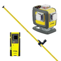 ZESTAW Laser budowlany Nivel System CL4D-R + tyczka LP36 + czujnik CLS4 | Dobra Cena | Sklep Online - Norwit.pl