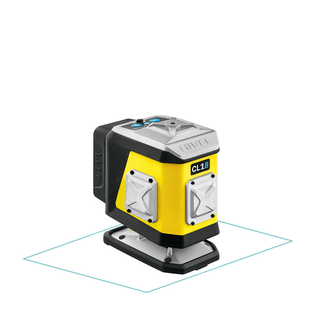 ZESTAW Laser krzyżowy Nivel System CL1B niebieski + statyw SJJ-M1 EX + tyczka LS24 + odbiornik CLS4 | Great Price | Online Store - Norwit.pl