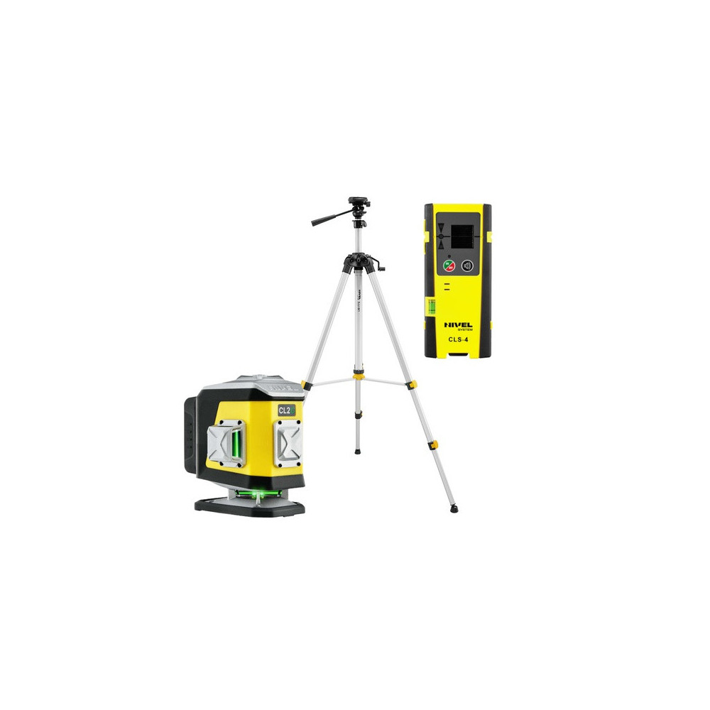 KIT Nivel System CL2G green cross line laser + SJJM1EX tripod + CLS4 sensor | Great Price | Online Store - Norwit.pl