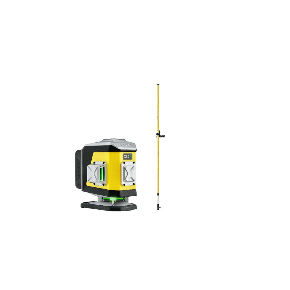 KIT Nivel System CL2G green cross line laser + LP36 pole | Great Price | Online Store - Norwit.pl