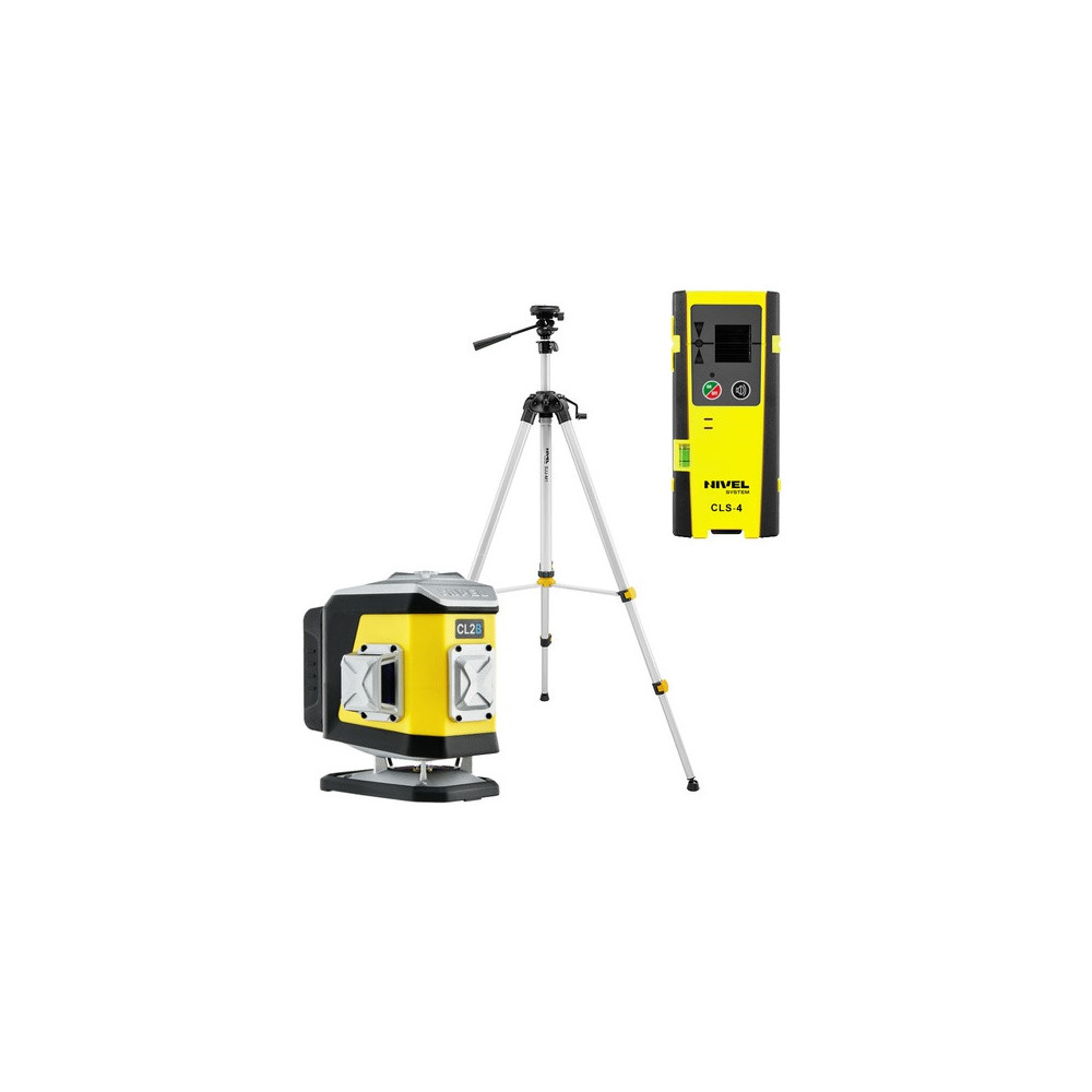 KIT Nivel System CL2R red cross line laser + SJJM1EX tripod + CLS4 sensor | Great Price | Online Store - Norwit.pl
