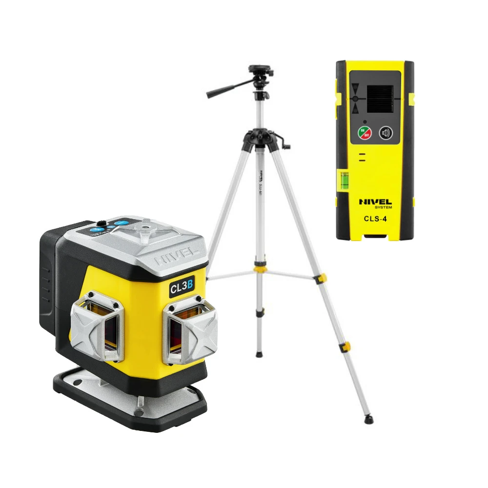 ZESTAW Laser krzyżowy Nivel System CL3B niebieski + statyw SJJM1EX + czujnik CLS4 | Dobra Cena | Sklep Online - Norwit.pl