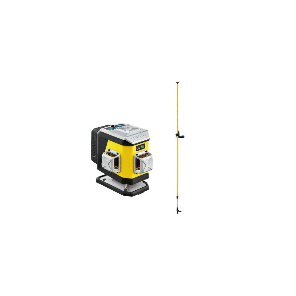 KIT Nivel System CL3B blue cross line laser + LP36 pole | Great Price | Online Store - Norwit.pl