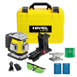 KIT Nivel System CL3B blue cross line laser + LP36 pole | Great Price | Online Store - Norwit.pl