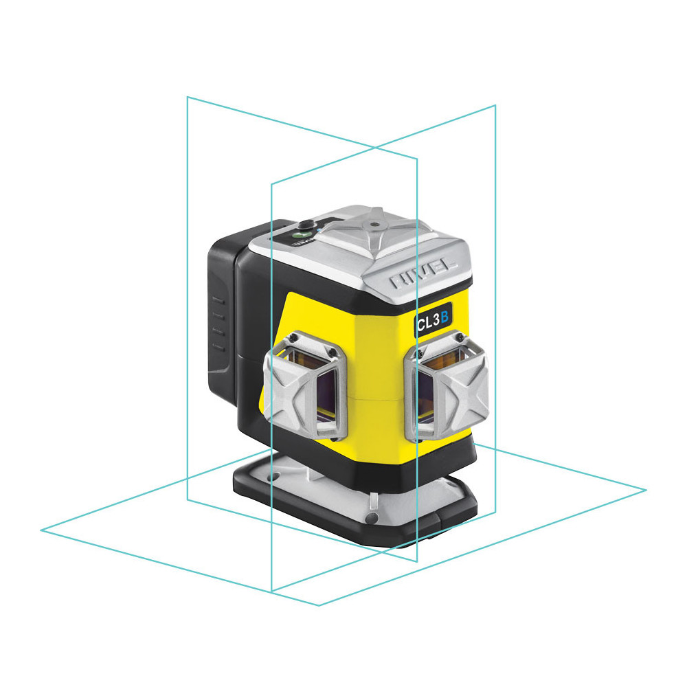 KIT Nivel System CL3B blue cross line laser + LP36 pole | Great Price | Online Store - Norwit.pl