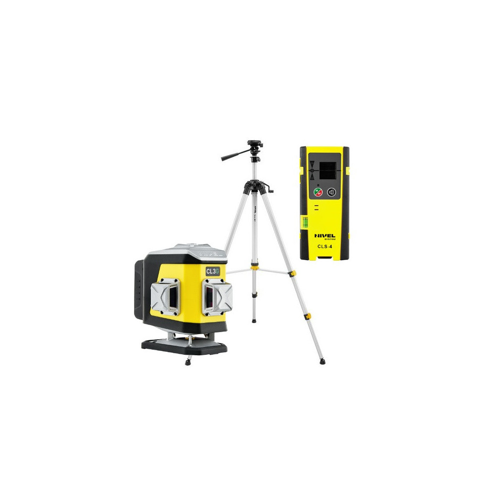 KIT Nivel System CL3G green cross line laser + SJJM1EX tripod + CLS4 sensor | Great Price | Online Store - Norwit.pl