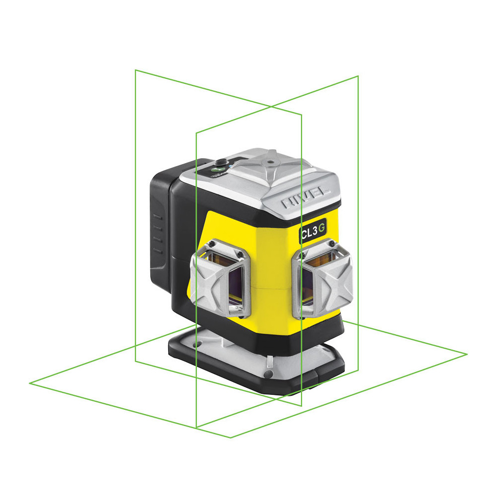 KIT Nivel System CL3G green cross line laser + SJJM1EX tripod + RD800 sensor | Great Price | Online Store - Norwit.pl