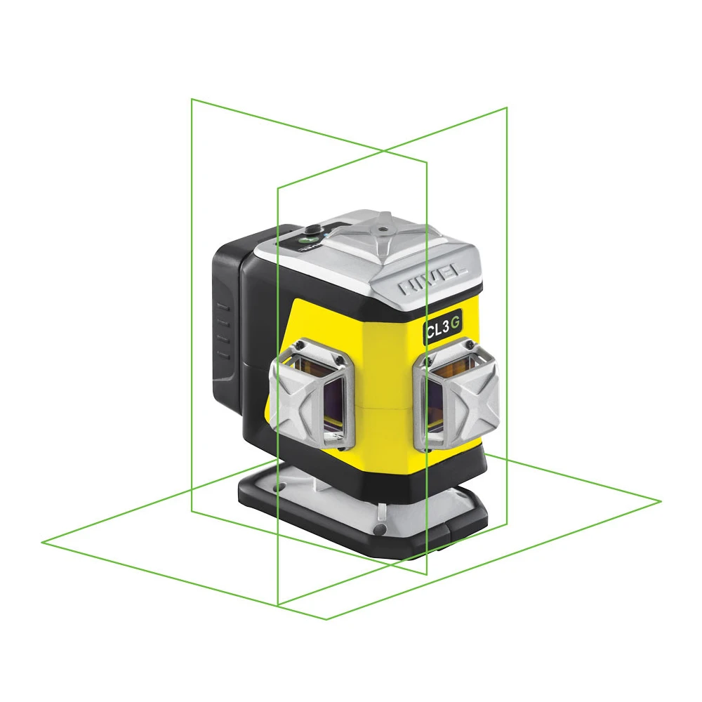 ZESTAW Laser krzyżowy Nivel System CL3G zielony + statyw SJJM1EX + czujnik RD800 | Dobra Cena | Sklep Online - Norwit.pl