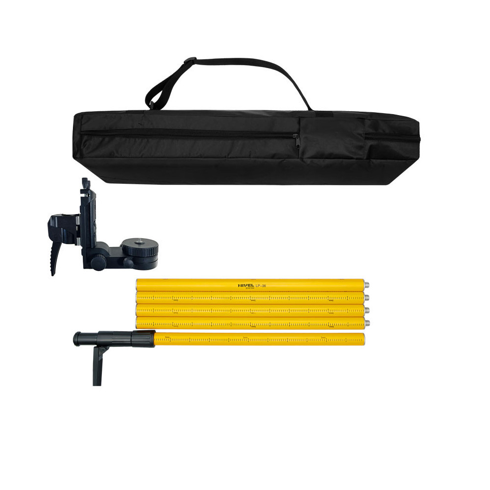 ZESTAW Laser krzyżowy Nivel System CL3G zielony + tyczka LP-36 | Dobra Cena | Sklep Online - Norwit.pl