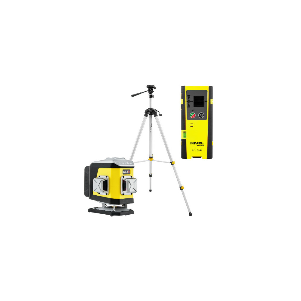 KIT Nivel System CL3R red cross line laser + SJJM1EX tripod + CLS4 sensor | Great Price | Online Store - Norwit.pl