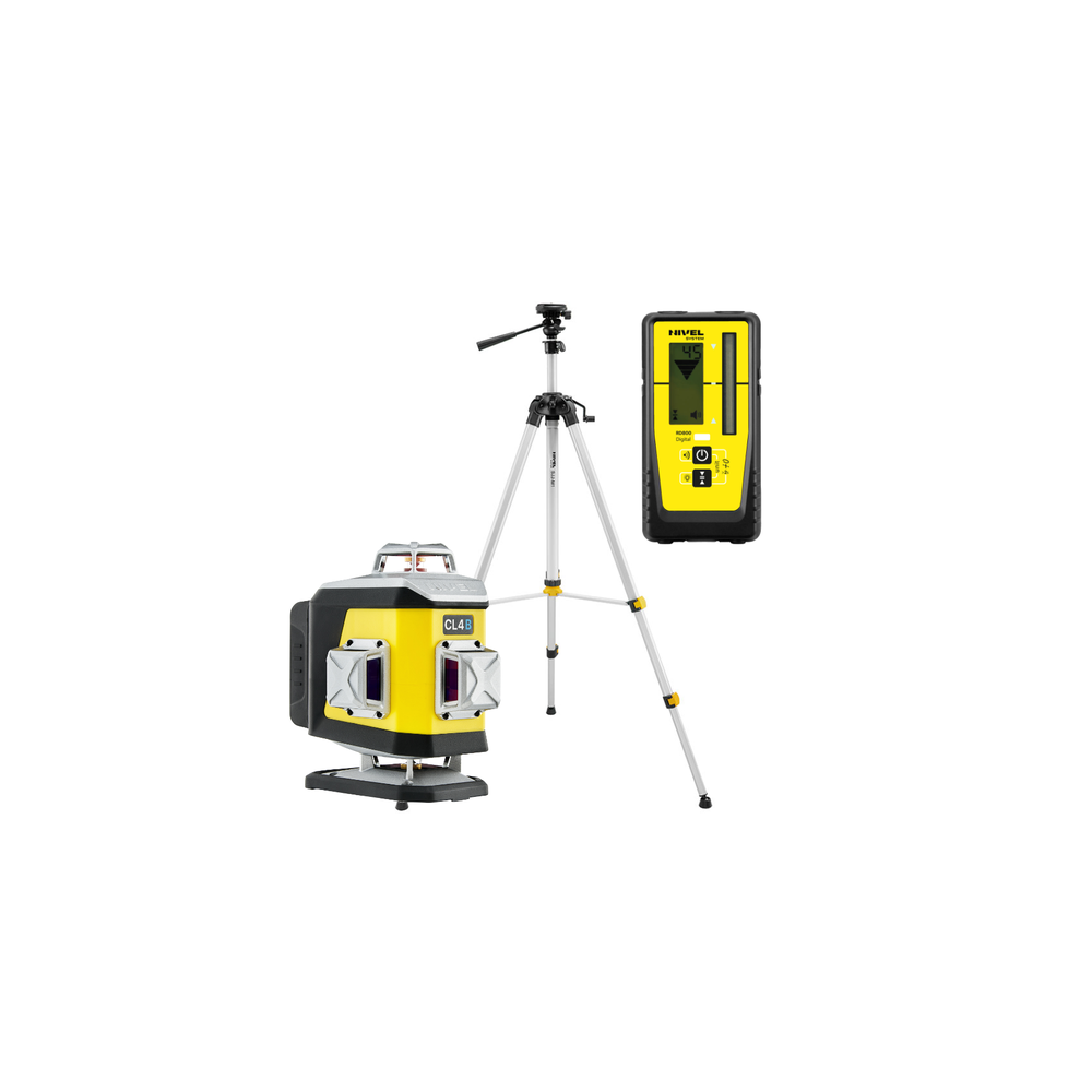 KIT Nivel System CL4B blue cross line laser + SJJM1EX tripod + CLS-300 sensor | Great Price | Online Store - Norwit.pl
