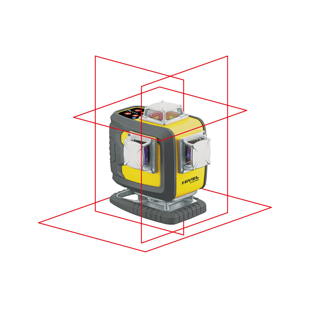 ZESTAW Laser krzyżowy Nivel System CL4D-R czerwony + statyw SJJM1EX + odbiornik CLS4 | Dobra Cena | Sklep Online - Norwit.pl