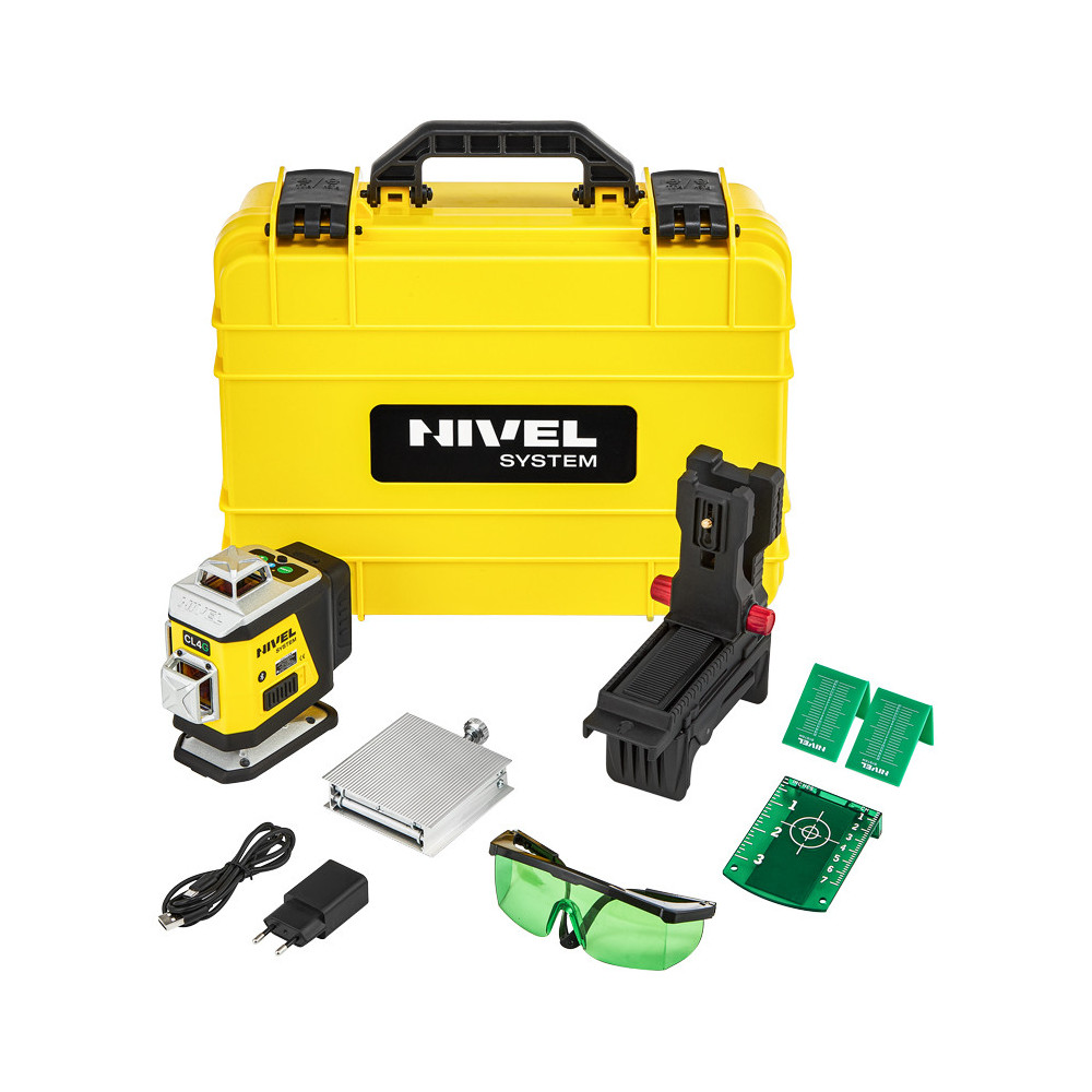 ZESTAW Laser krzyżowy Nivel System CL4G zielony + statyw SJJM1EX + czujnik CLS-300 | Dobra Cena | Sklep Online - Norwit.pl