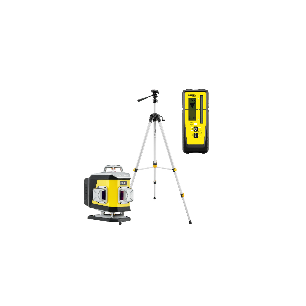 ZESTAW Laser krzyżowy Nivel System CL4R czerwony + statyw SJJM1EX + czujnik CLS-300 | Dobra Cena | Sklep Online - Norwit.pl