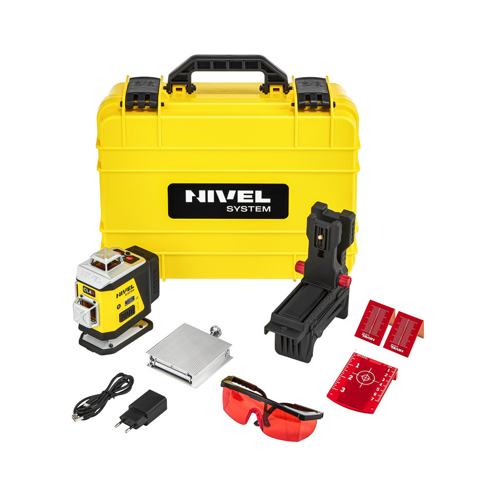 ZESTAW Laser krzyżowy Nivel System CL4R czerwony + statyw SJJM1EX + czujnik CLS-300 | Dobra Cena | Sklep Online - Norwit.pl