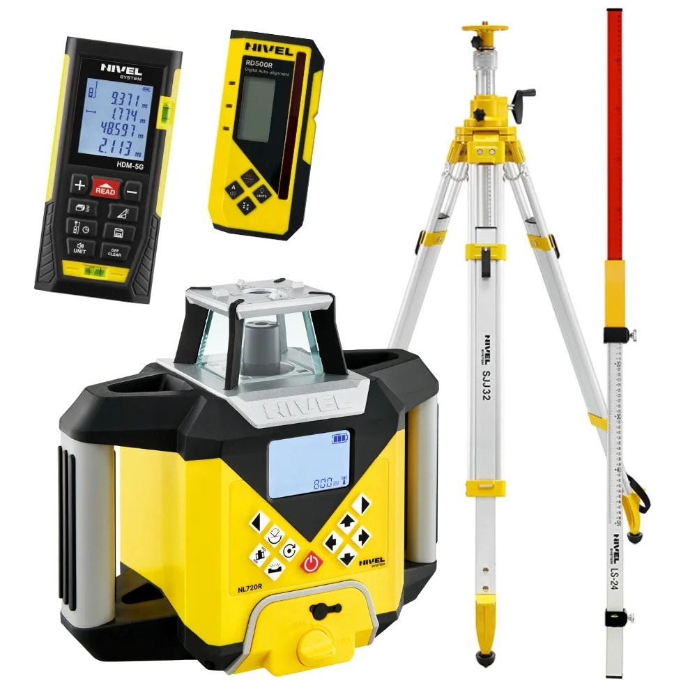 KIT Nivel System NL720R DIGITAL Laser Level + SJJ32 Tripod + LS24 Staff + HDM 5G Rangefinder — photo 1 of 6