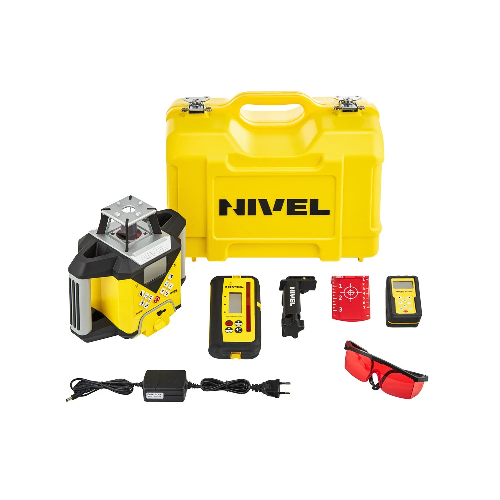 ZESTAW Niwelator laserowy Nivel System NL740R DIGITAL + statyw SJJ32 + łata LS24 + dalmierz HDM-50G + czujnik  MC-1D | Dobra Cena | Sklep Online - Norwit.pl