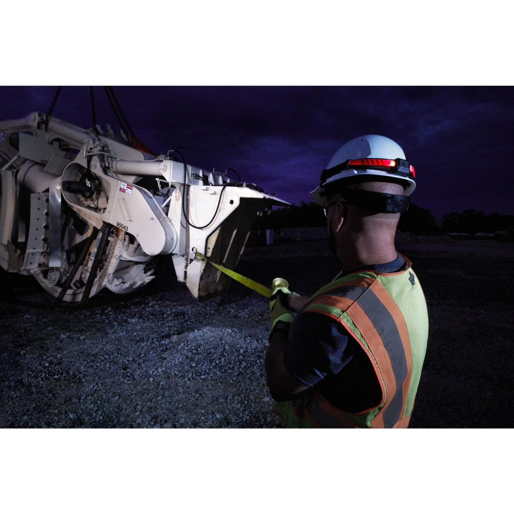 Milwaukee HI-VIS rechargeable USB flashlight-headlamp | L4 HL-VIS-301 | Great Price | Online Store - Norwit.pl