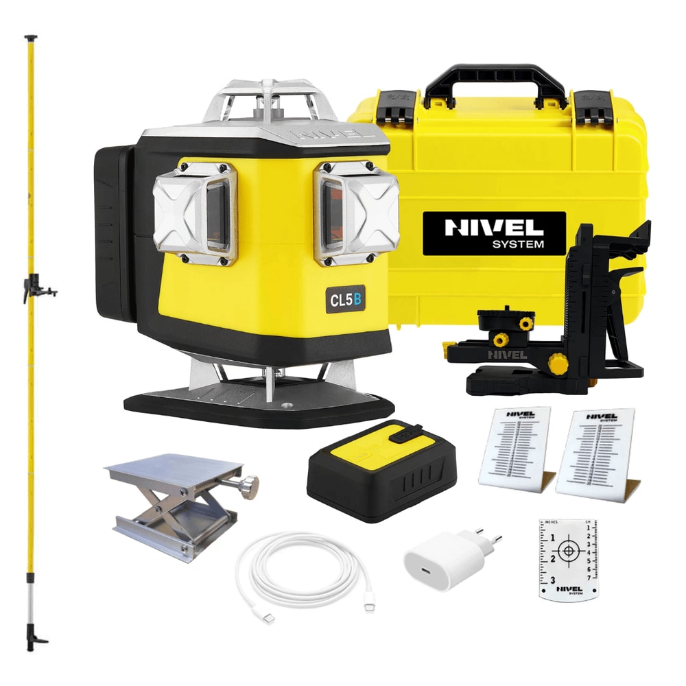 KIT Nivel System CL5B Crossline Laser + Lp-36 SUPPORT Pole — photo 1 of 6