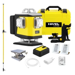 ZESTAW Laser krzyżowy Nivel System CL5G zielony + tyczka rozporowa LP-36 | Dobra Cena | Sklep Online - Norwit.pl